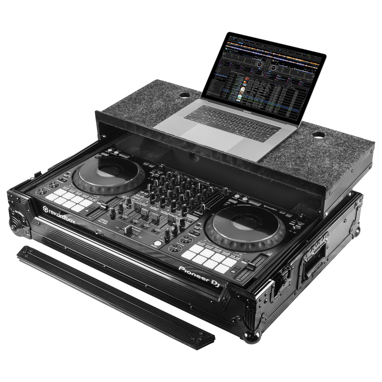 Pioneer DDJ-1000/DDJ-1000SRT Black Label Case with Glide Laptop