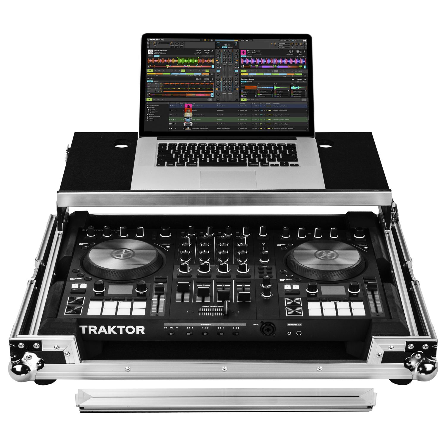 Native Instruments Traktor Kontrol S4 MK3 Flight Case with Glide