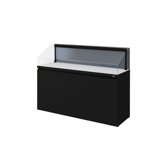 B2B2KP-ZK25 オカムラ ノンエアタイト式透明アクリルショーケース 幅