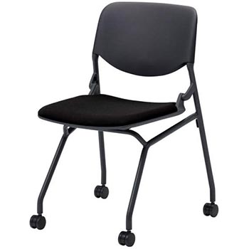 81S1UK-FBA1 オカムラ ルナ プレーンタイプ 4本脚チェア 背パッド無