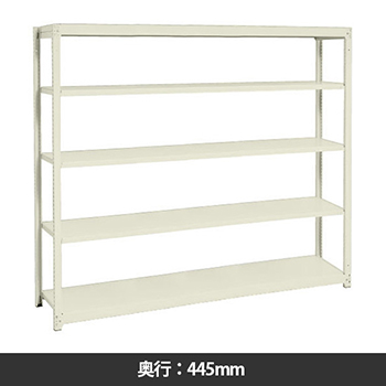 6H65GN-Z269 オカムラ 軽量棚 段100kg 天地5段 連結型 1800高さ 1500幅