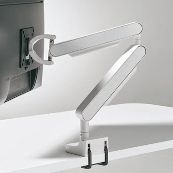 ZG1モニターアーム ホワイト 4E98BA-XC12 オカムラの通販【法人