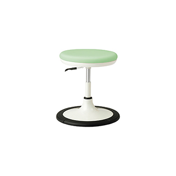 TSMN-W24BL-W ノーリツイス TSMNスツール 背有円盤脚 ビニールレザー