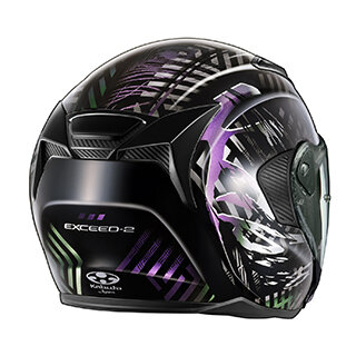 新製品】エアロシールドを搭載したオープンフェイス「EXCEED-2」に魅惑