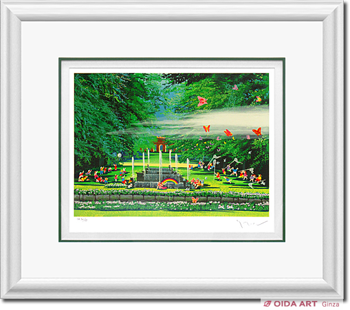 ヒロヤマガタ 森の蝶々 | 絵画など美術品の販売と買取 | 東京・銀座