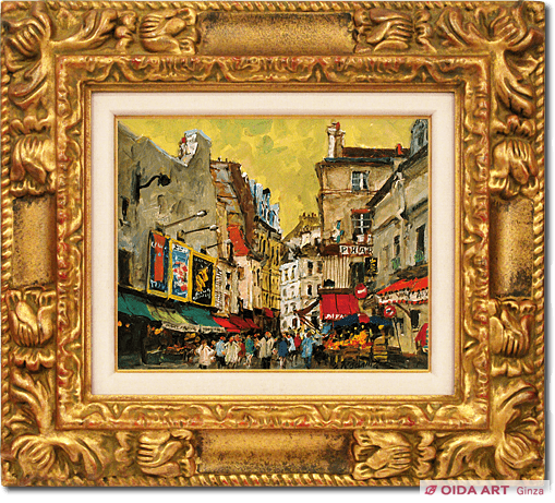 児玉幸雄 パリー風景 | 絵画など美術品の販売と買取 | 東京・銀座 おい