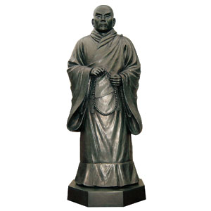 □親鸞聖人像 | 取扱品目一覧 | 梵鐘・仏像・銅像・寺院仏具の 老子製作所