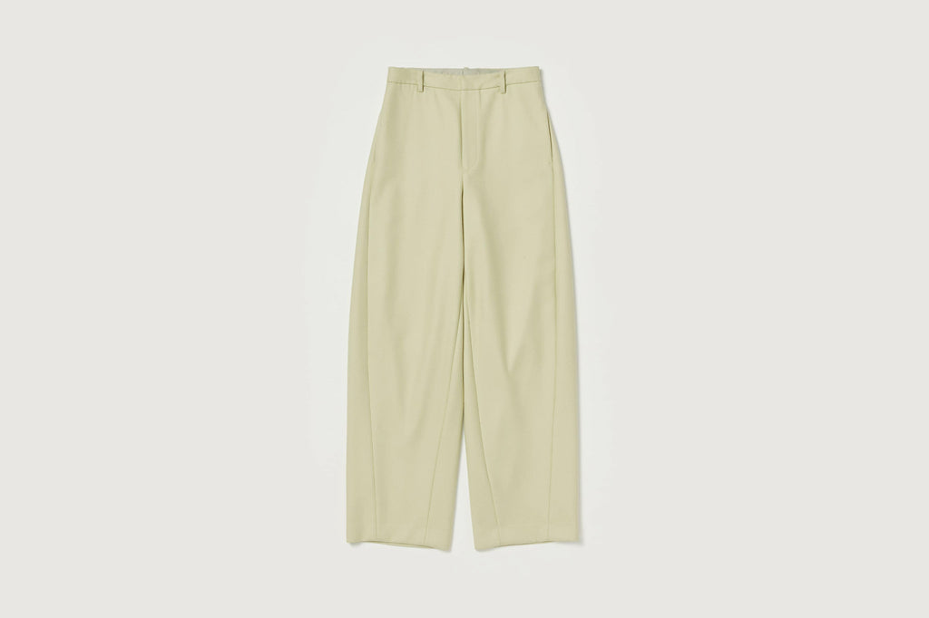 Auralee Women Light Melton Slacks Yellow – OKURA