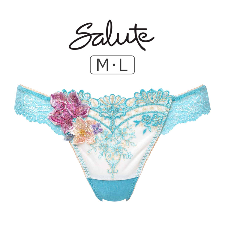 PTJ413｜ワコール サルート 13G Tバックショーツ M/L 下着