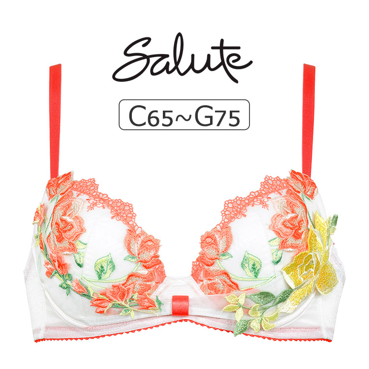 BTJ711｜ワコール サルート 11G ブラジャー単品 リボンブラ CDEFG