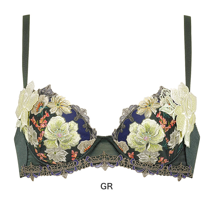 BTJ493｜ワコール サルート 93G P-upタイプ ブラジャー単品 BCDEFGHI