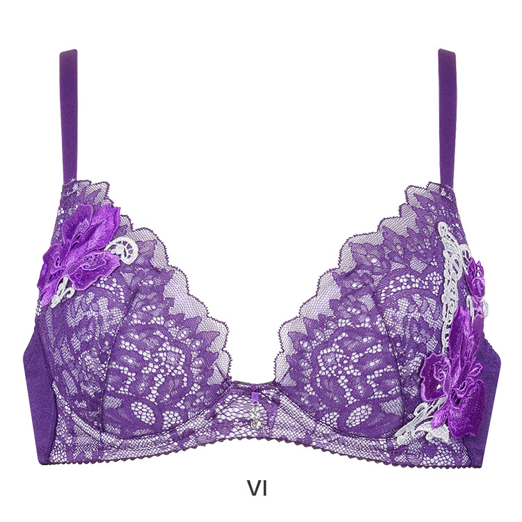 サルート 30 VI バイオレット P-upブラ&ソング