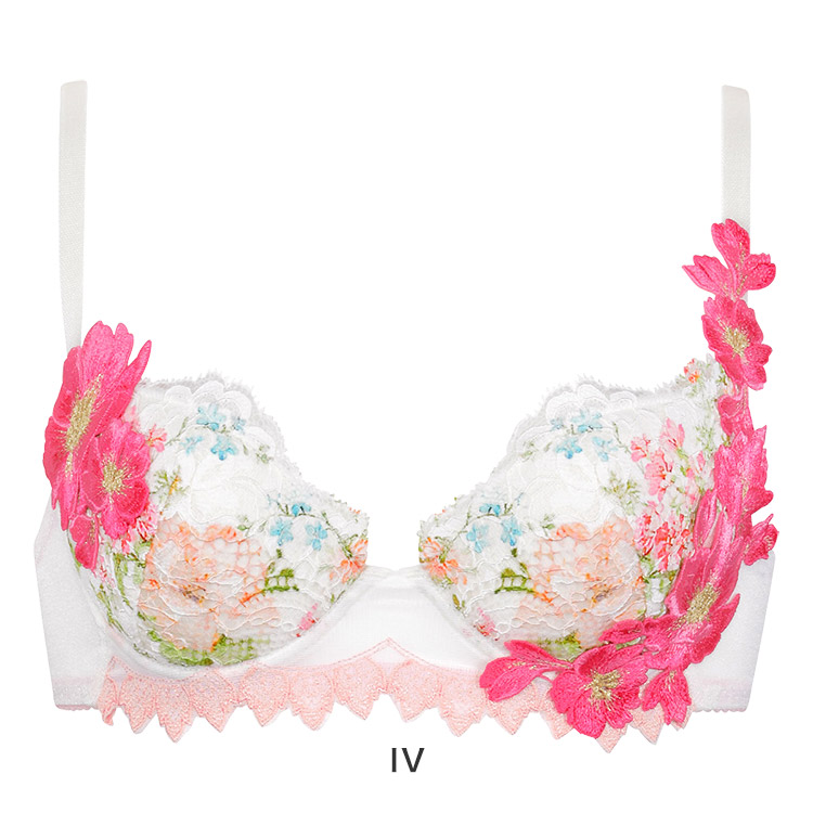 BTJ401｜ワコール サルート 01G ブラジャー単品 P-upタイプ BCDEFG