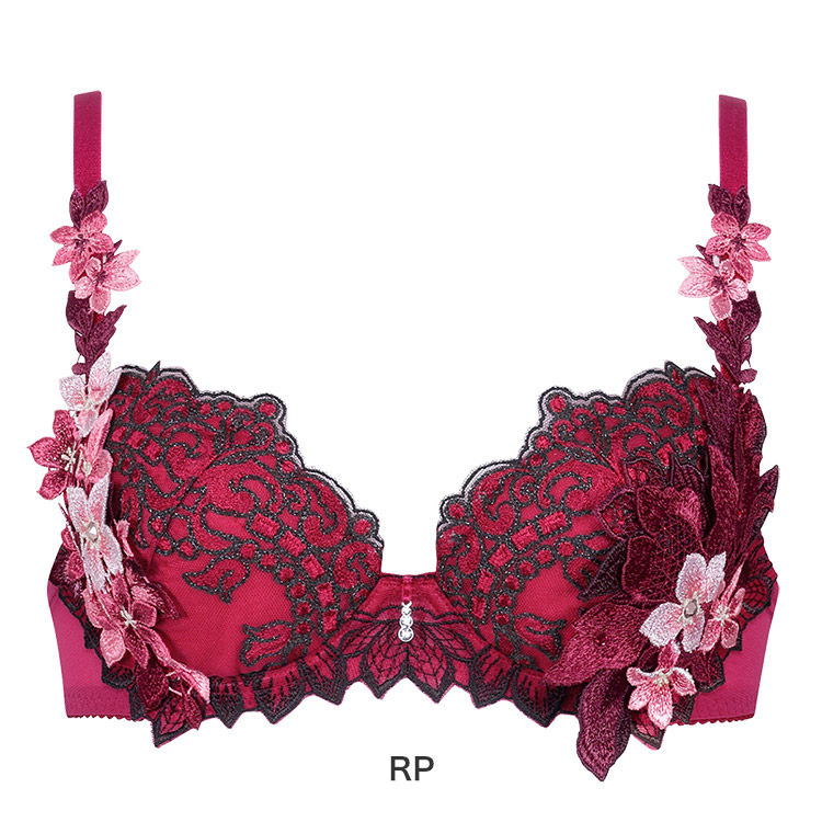 BTJ402｜ワコール サルート 02G ブラジャー単品 P-upタイプ CDEFGHI