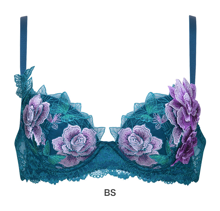 BTJ483｜ワコール サルート 83G P-upタイプ ブラジャー単品 B・C・D・E