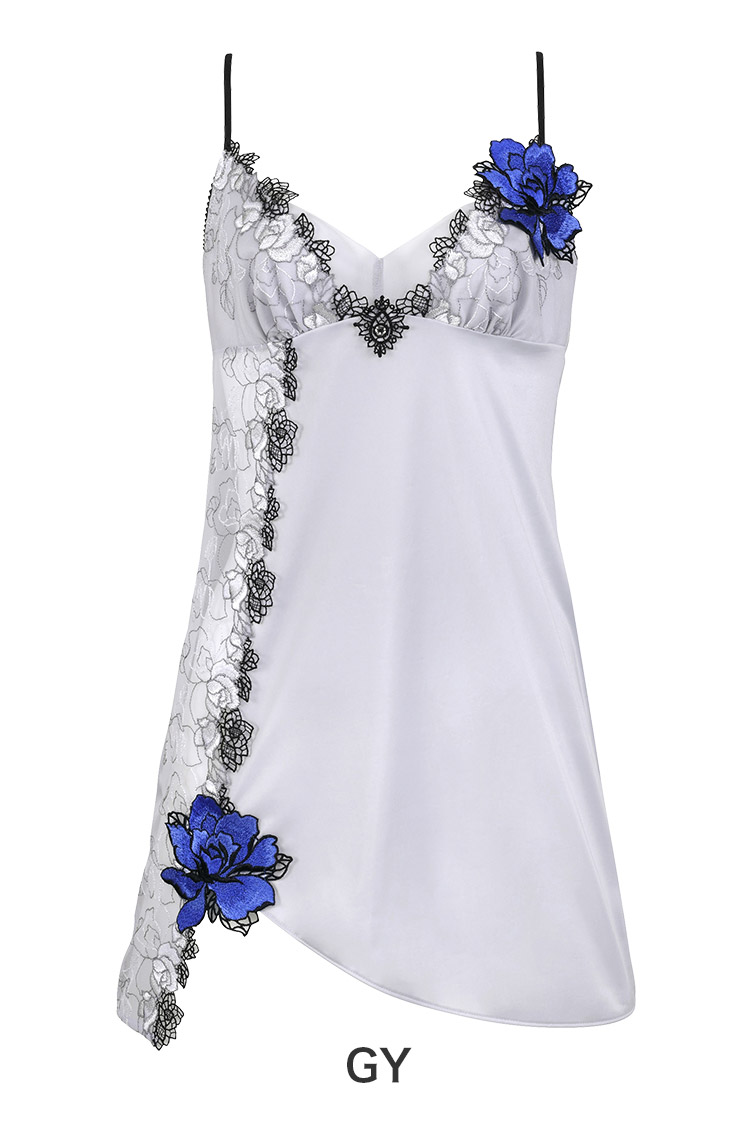 STJ276｜ワコール サルート 76G スリップ 全4色 M-LL 下着