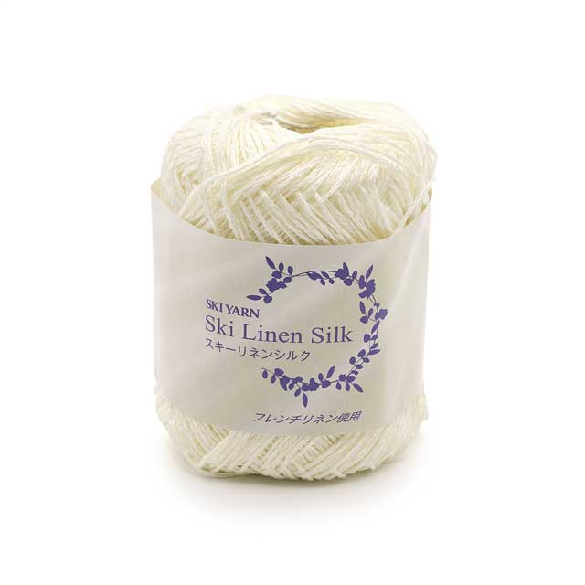 手編み糸 スキー リネンシルク 1401.オフ オカダヤ(okadaya) 布・生地