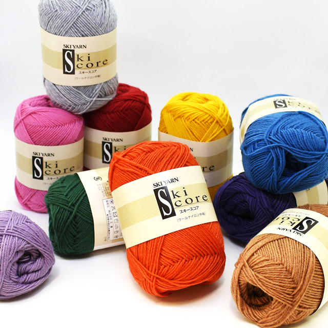 毛糸 スキー スコア 色番1 オカダヤ(okadaya) 布・生地、毛糸、手芸