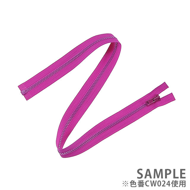 YKK 4ビスロンファスナー（4VS DA OP） オープン 60cm 501.白 オカダヤ