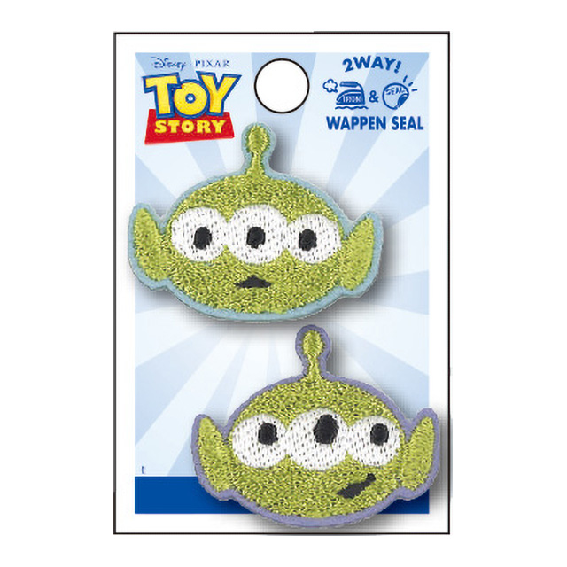 ワッペン トイ・ストーリー（D01Y2142） 小 リトルグリーンメン