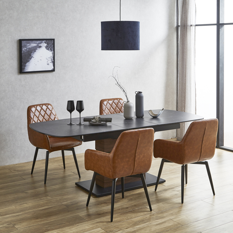 伸長式セラミックダイニングテーブル 幅160～200cm/DT-KS | 家具全般の