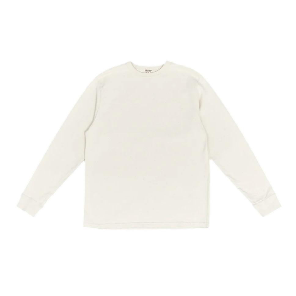 Samurai Jeans SJSLT-SC01 Organic Cotton L/S Tee (Natural