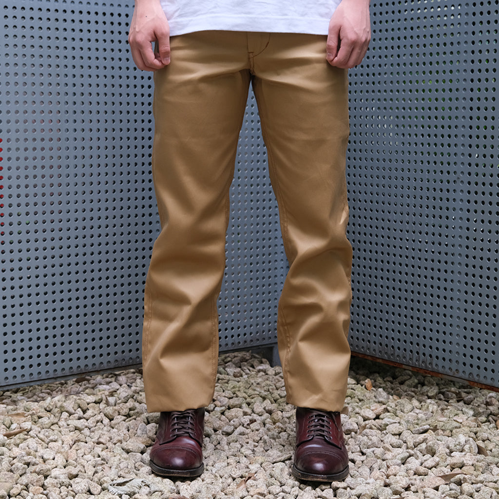 Studio D'Artisan 1874 Chino Pants (Beige) - Okayama Denim