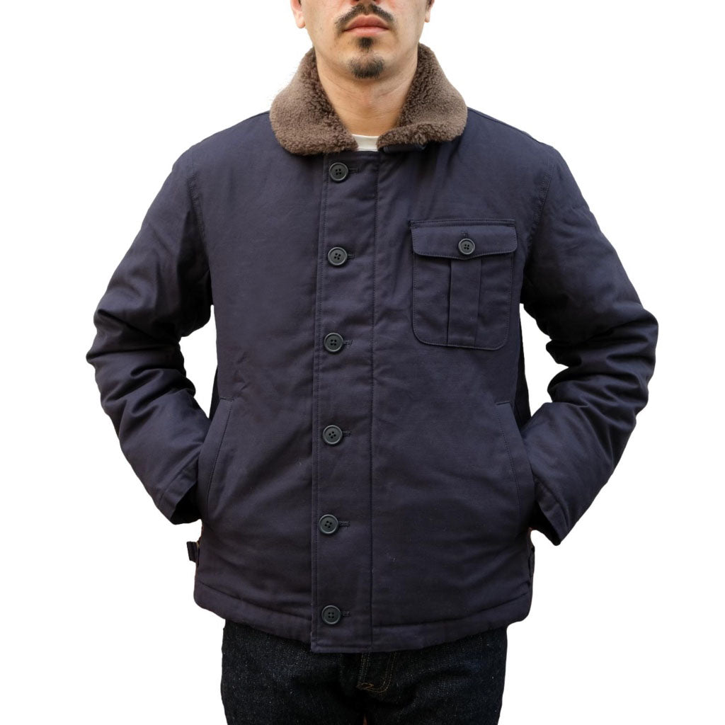Zanter N1 Down Jacket (Navy) - Okayama Denim
