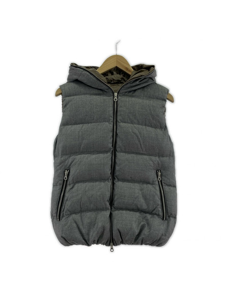 DUVETICA ダウンベスト グレー 42 10A｜商品番号：2100230504007