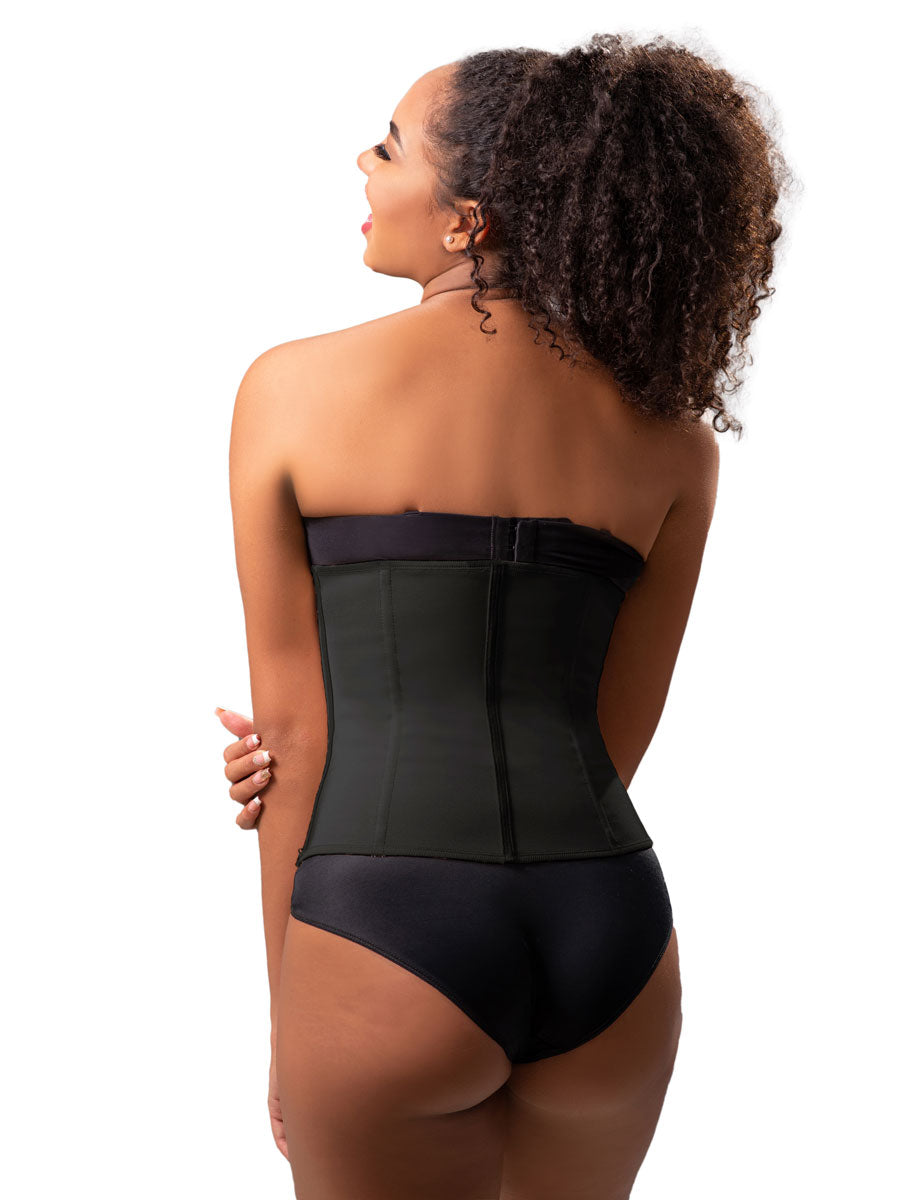 Strapless Shaping Waist Cincher with Zipper Vedette 403 | Orchard