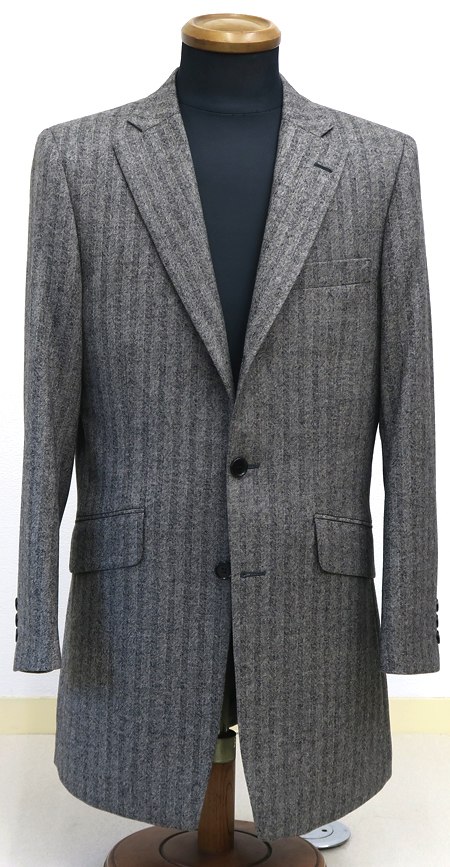 太巾ヘリンボーン・鬼アヤグレー｜ハリスツイードジャケット