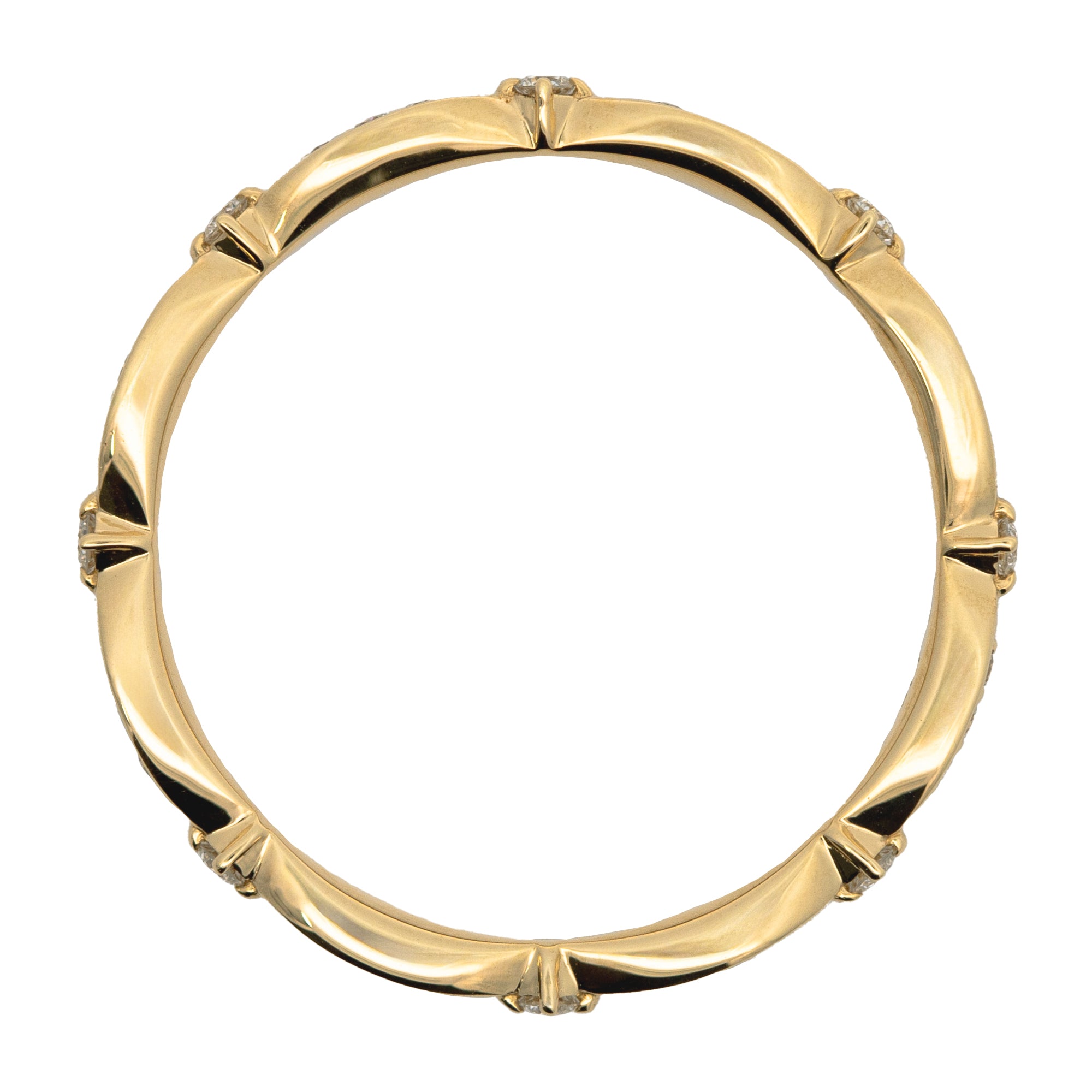 K18/Pt「リゼア」リング｜【オレフィーチェ】Orefice