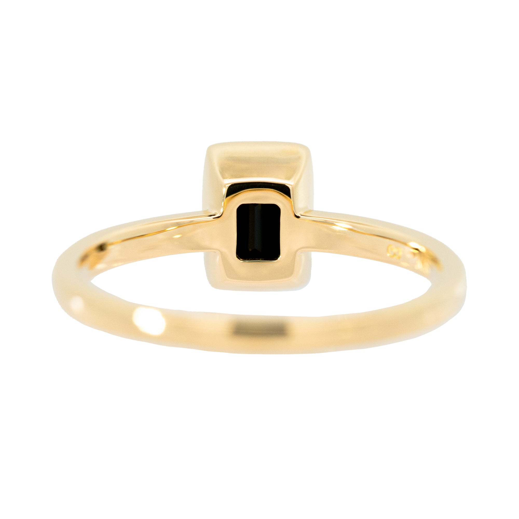 K18/Pt「ブラックオニキス セーラ」リング｜【オレフィーチェ】Orefice