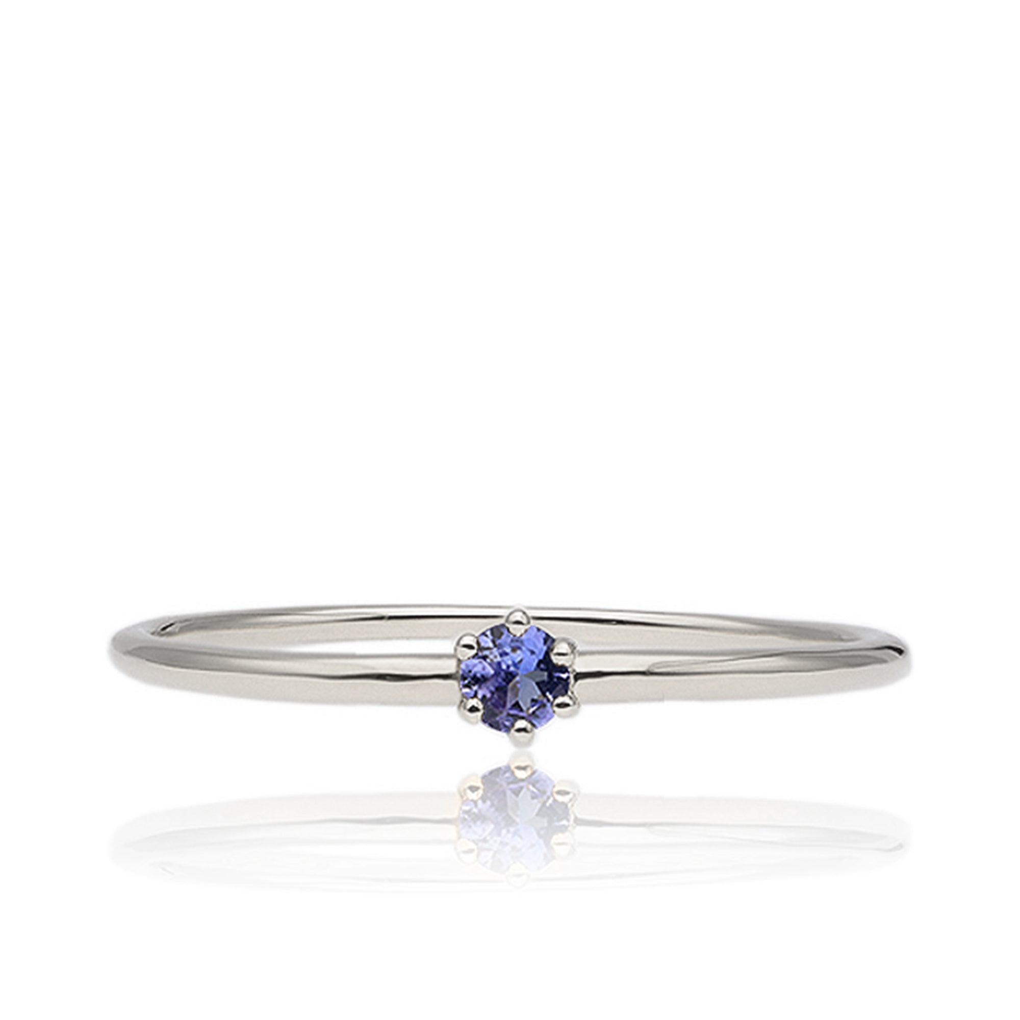 K18/Pt「タンザナイト ミルククラウン」リング｜【オレフィーチェ】Orefice