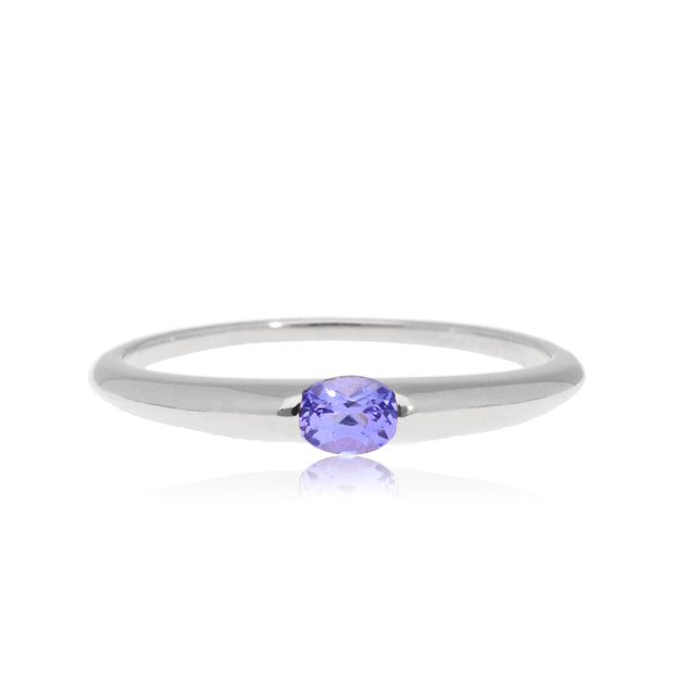 K18/Pt「タンザナイト ドロシー」リング｜【オレフィーチェ】Orefice