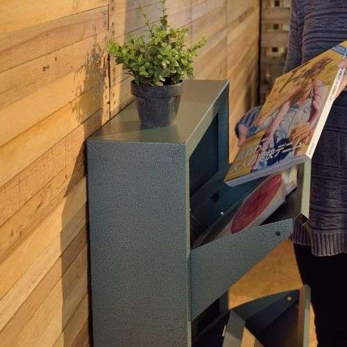 チェスト AZUMAYA(東谷) スチール製 ラルド シューズラック 3D