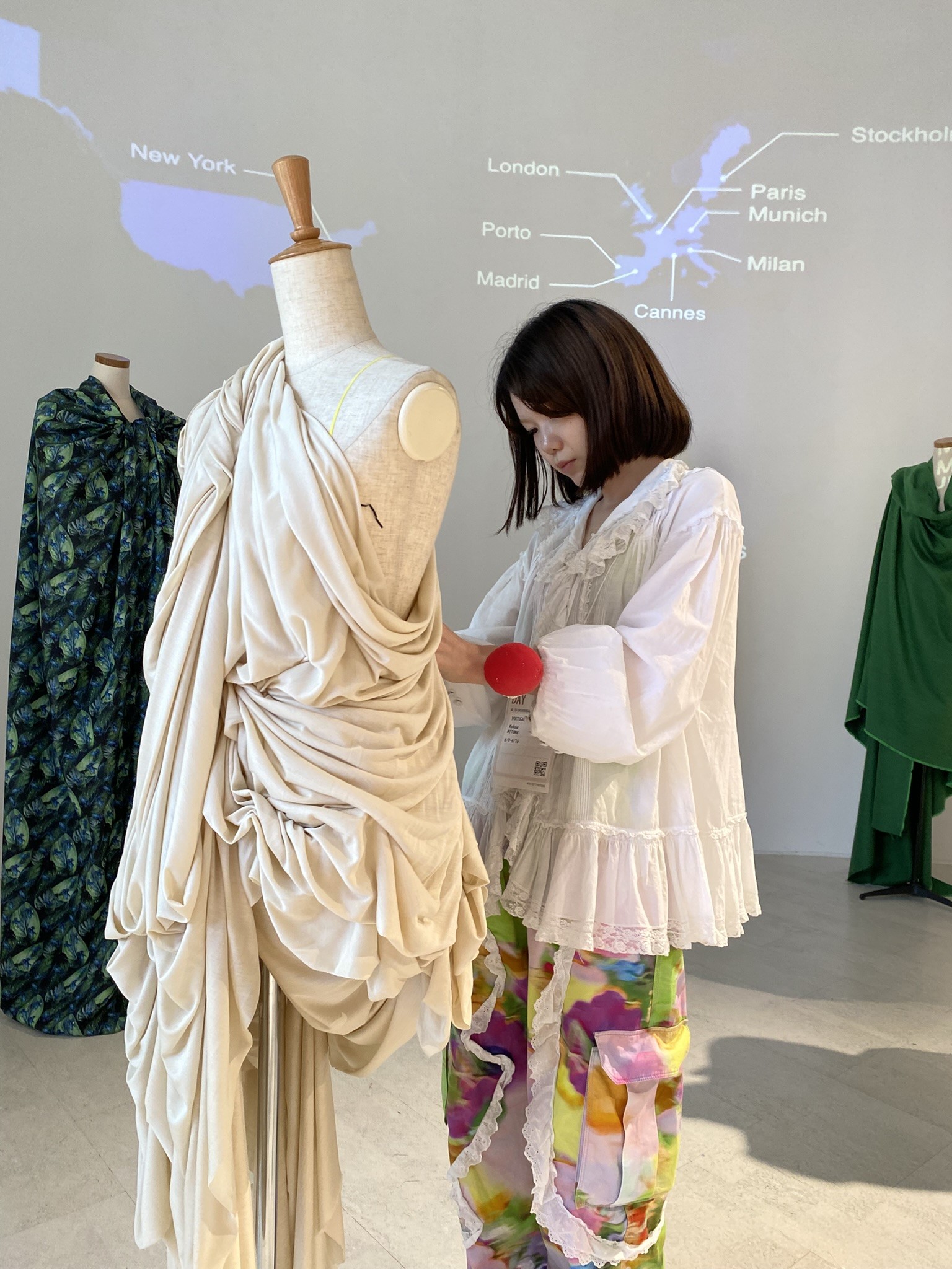 ニュース：大阪・関西万博「ポルトガルパビリオン」にてドレーピングの