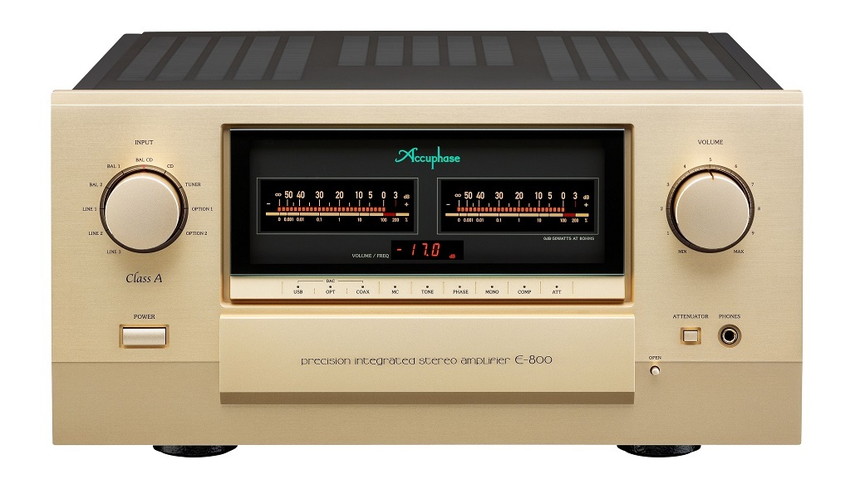 Accuphase/プリメインアンプ/E-800のご紹介です。