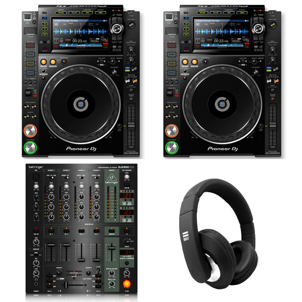 CDJ-2000NXS2ハイクオリティーオールラウンドDJセット(DJX900USB