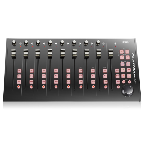 iCON Globalのモータライズドフェーダー搭載のコンパクトなDAW