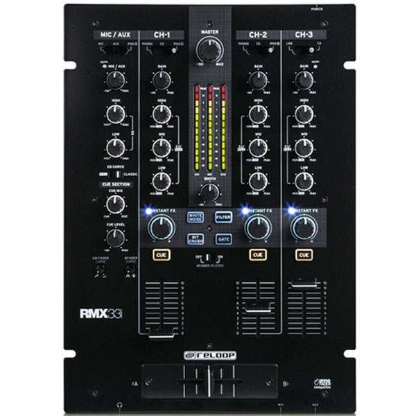 コスパ最強のDJミキサー『Reloop / RMX-33i』3ch搭載DJミキサー！