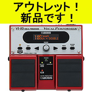 アウトレット品！新品！】Roland/ボーカルエフェクター/VE-20 -DJ機材