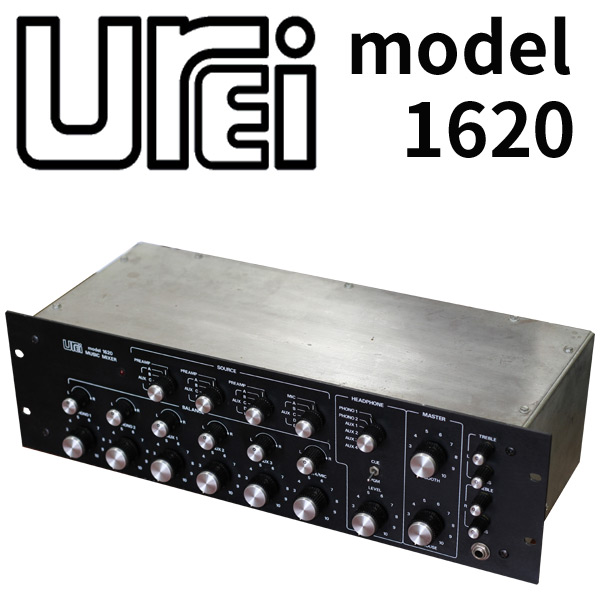 UREI1620の中古品が入荷しました。メンテナンス済みの完全動作品です。