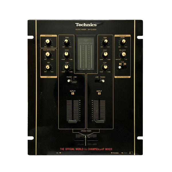 中古品／ジャンク】Technics/DJミキサー/SH-DJ1200-K -DJ機材アナログ
