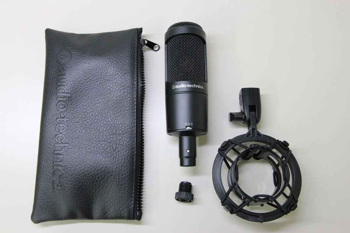 売れてます！テクニカのレコーディング用コンデンサーマイク上位モデル