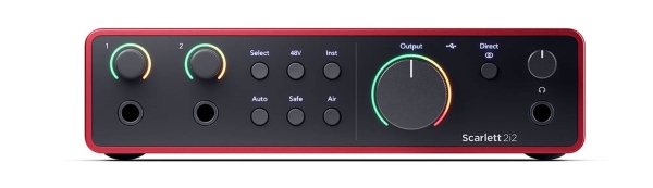 Focusriteからレコーディングに最適な「Scarlett 2i2 Studio gen4」が