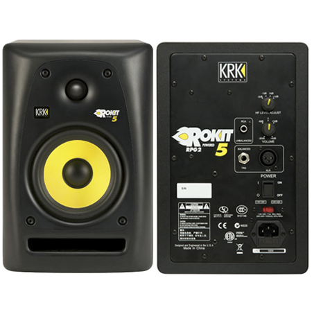 B級品特価！】KRK/モニタースピーカー/Rokit 5 RPG2(2本セット・アンプ
