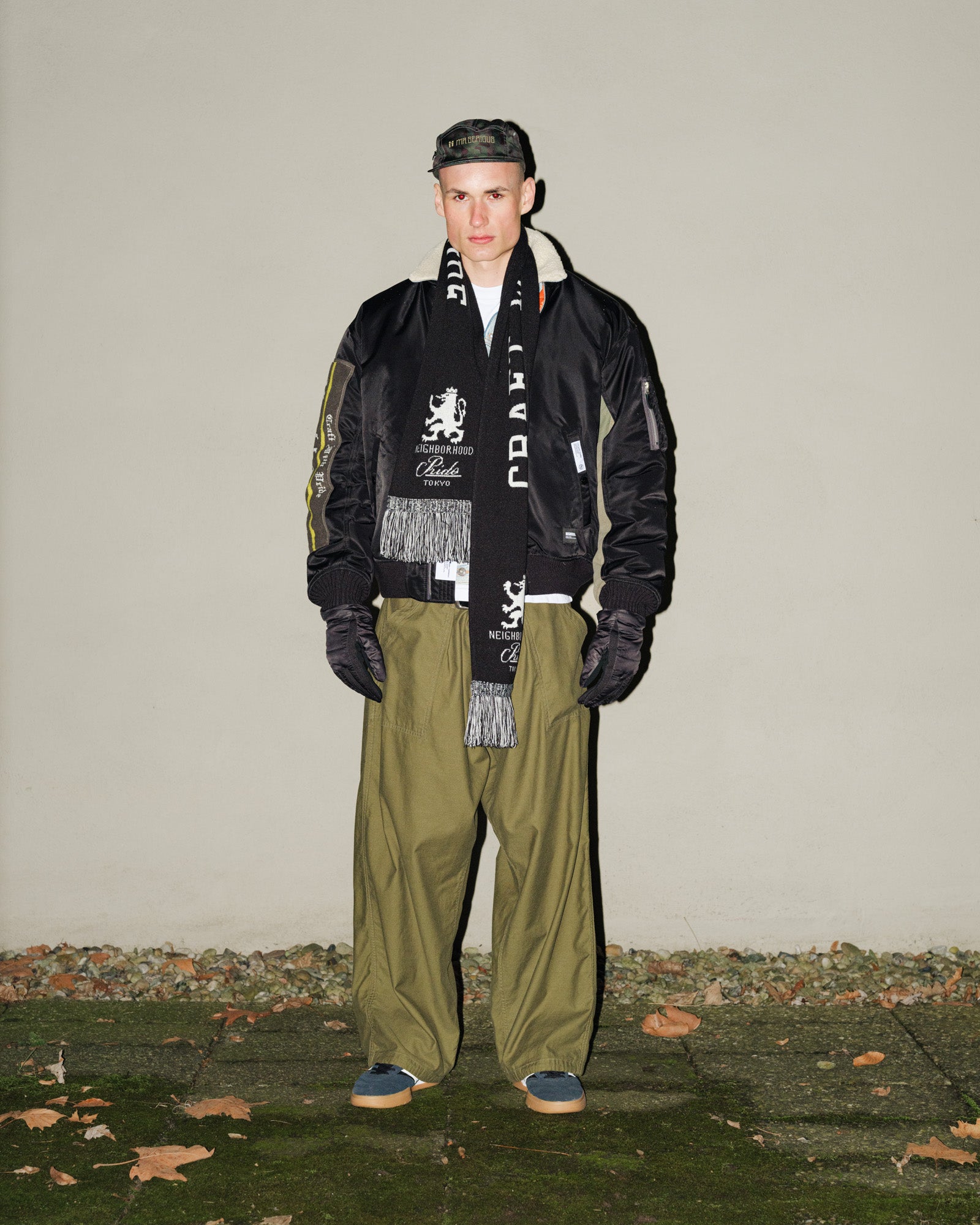Neighborhood MA-1 Flight Jacket MOD 242UTNH-JKM03 / Black | OVERKILL