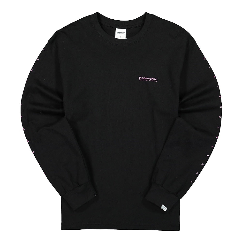 thisisneverthat INTL. Logo Longsleeve Top TN21SLS004 | OVERKILL