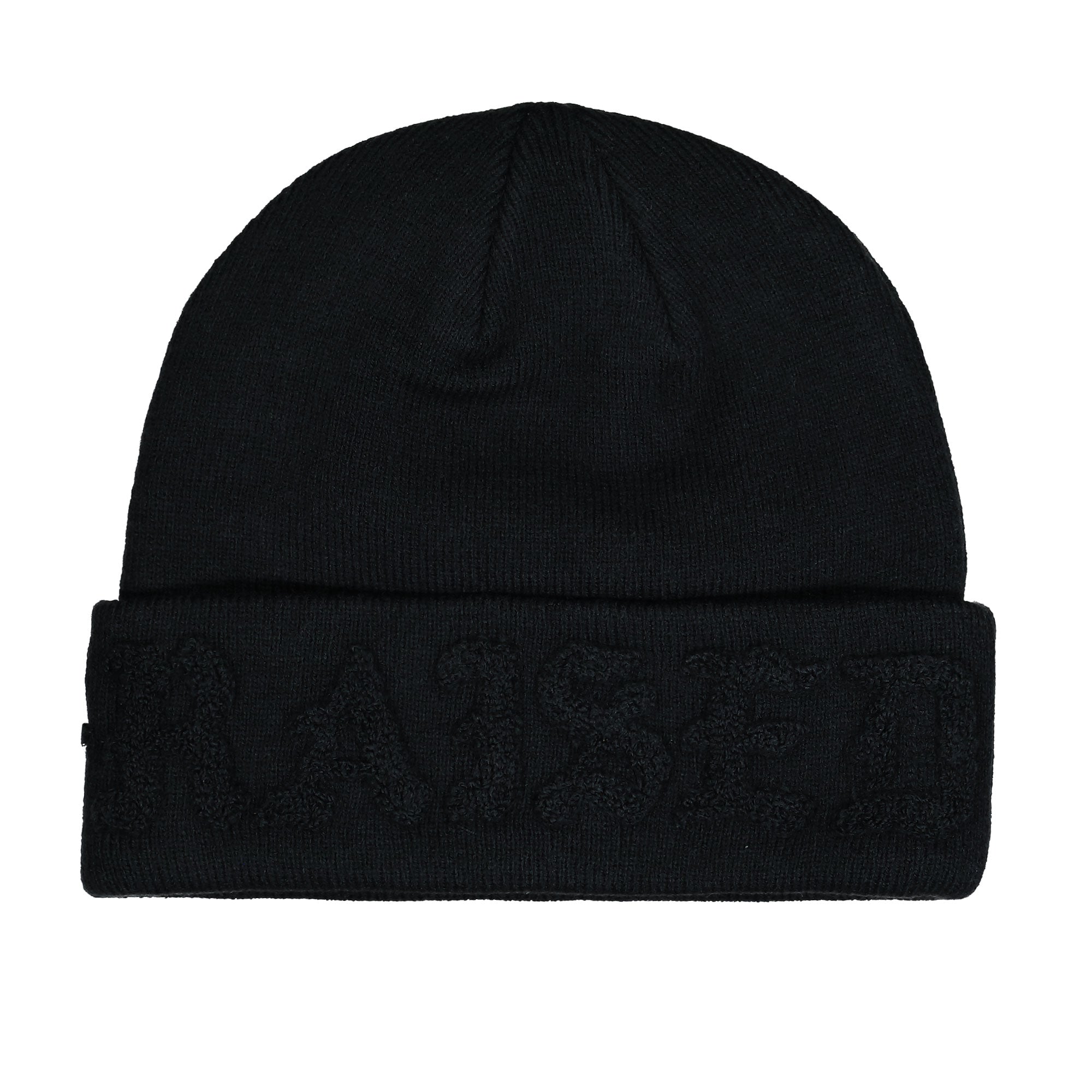 Born x Raised BXR Tonal Knit Beanie B5001BXRTL-BLK | OVERKILL